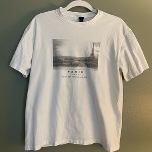 Wild Fable White Paris Graphic Tee